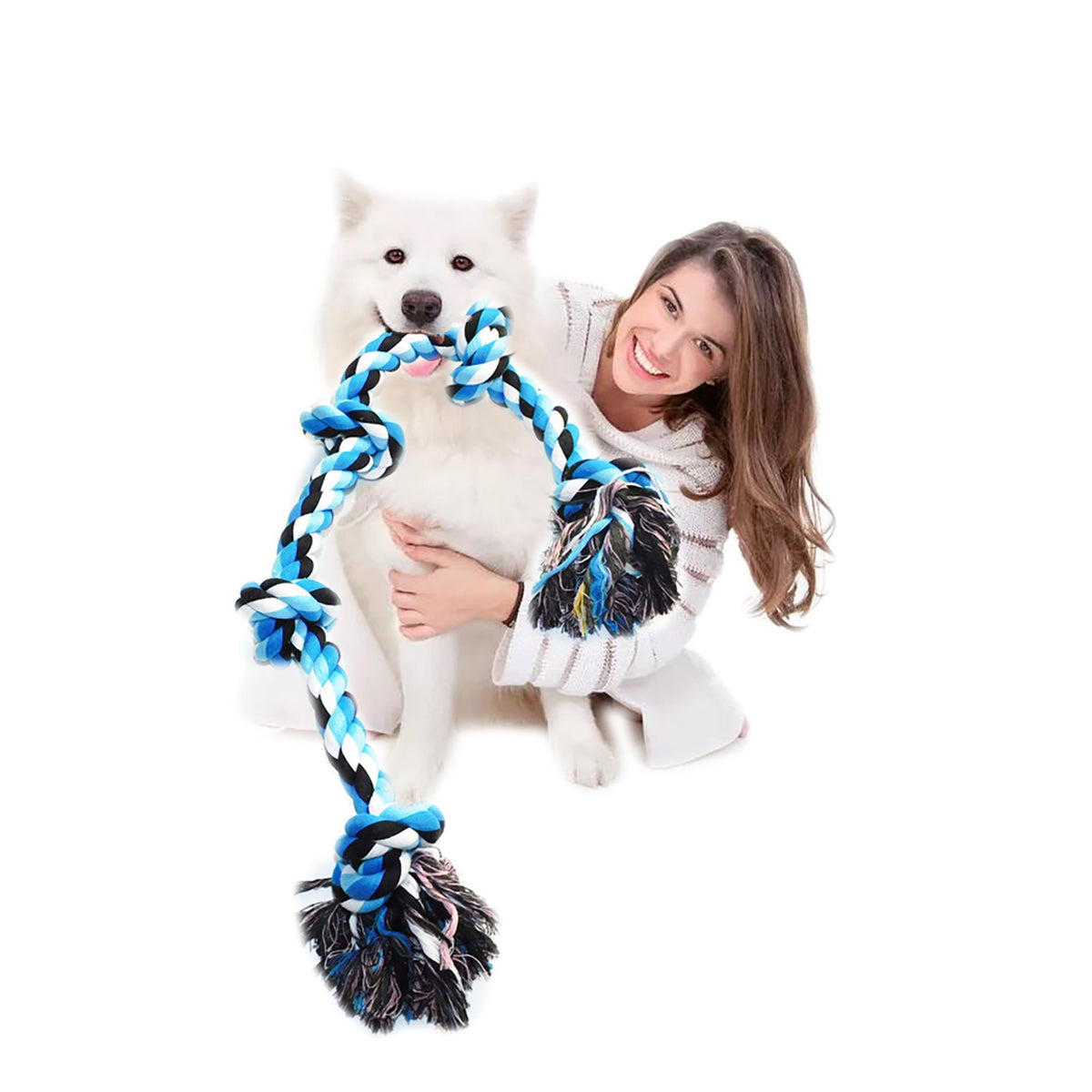 Extra-Large 5-Knot Dog Rope Toy