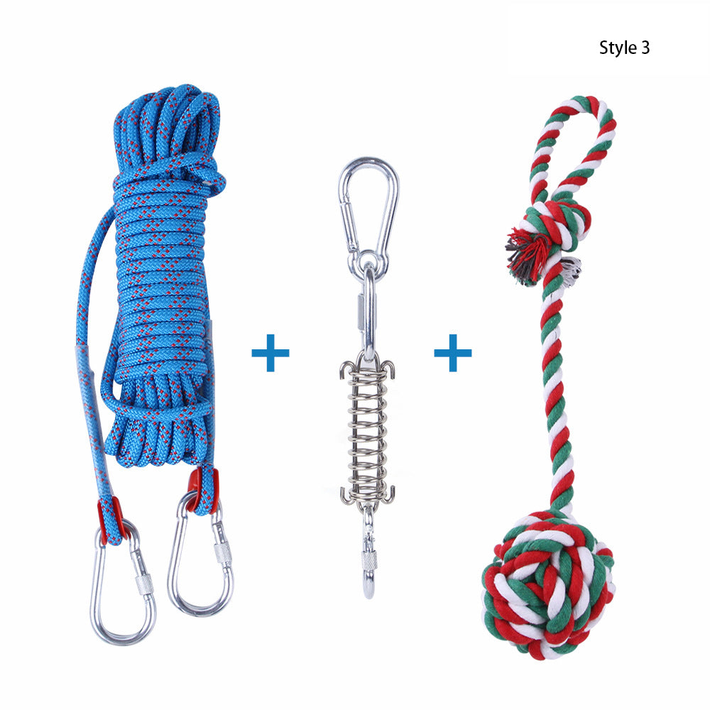 Spring Rope Dog Tug Toy