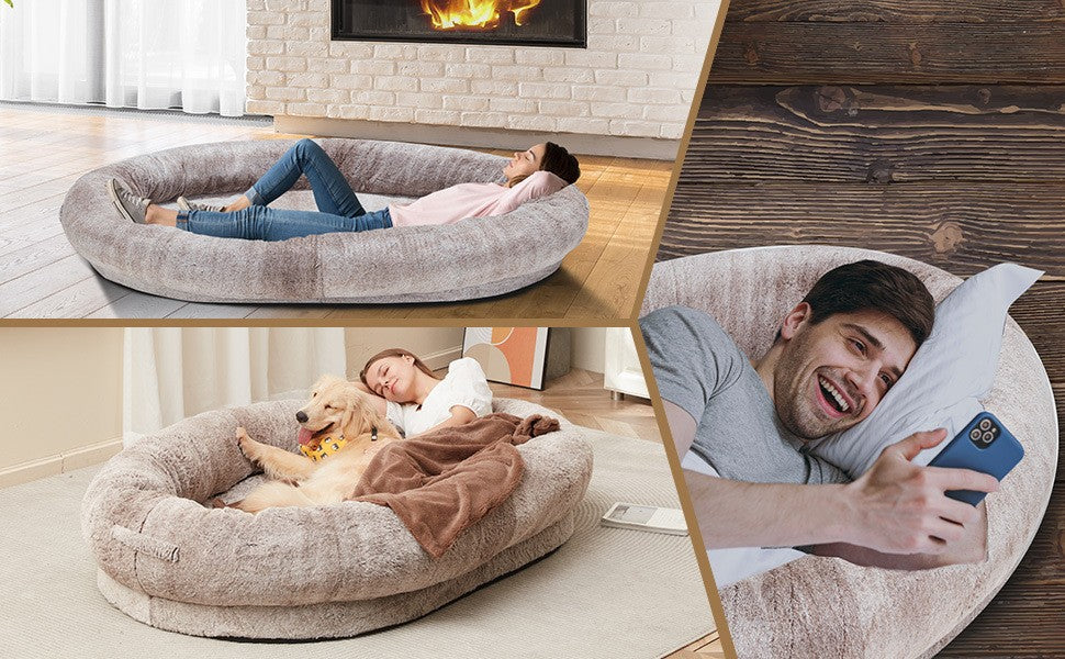 Giant Human-Sized Dog Bed