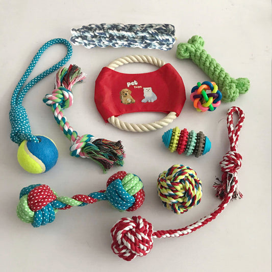 Cotton Rope Dog Toy Set