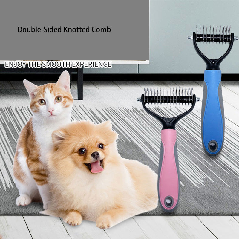 Stainless Steel Double-Sided Comb
