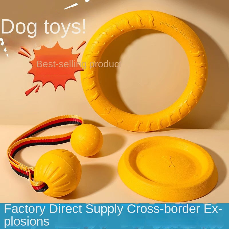Chew Resistant Dog Ball Teeth Cleaning and Boredom Relief Toy