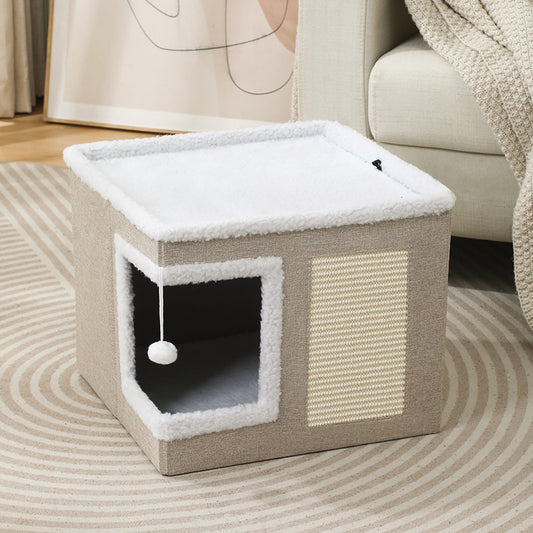 Foldable Pet Bed & Storage Stool