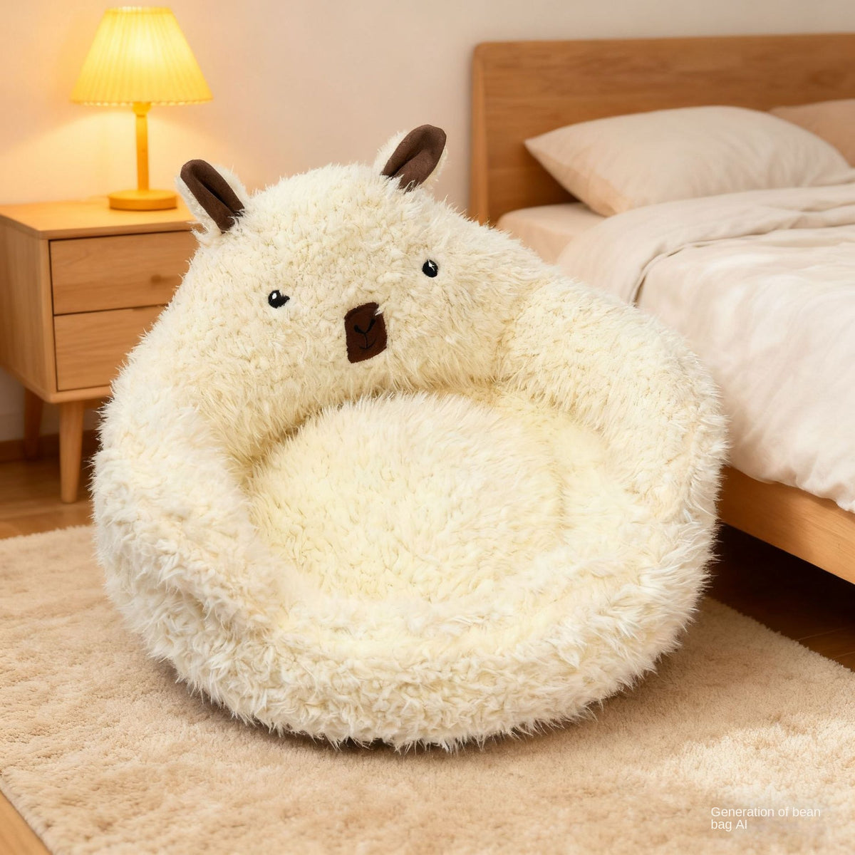 Washable Covered Pet Bed