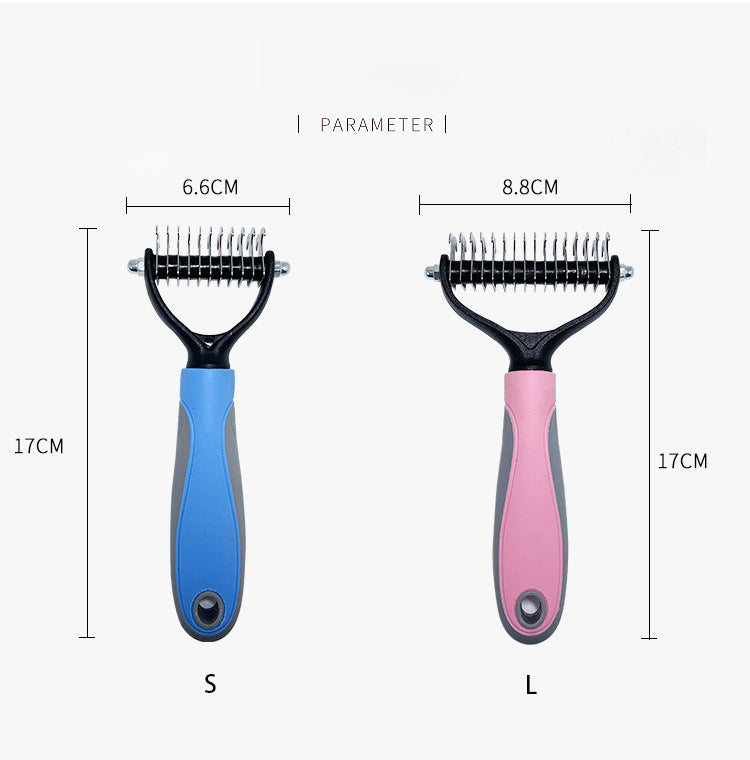 Stainless Steel Double-Sided Comb