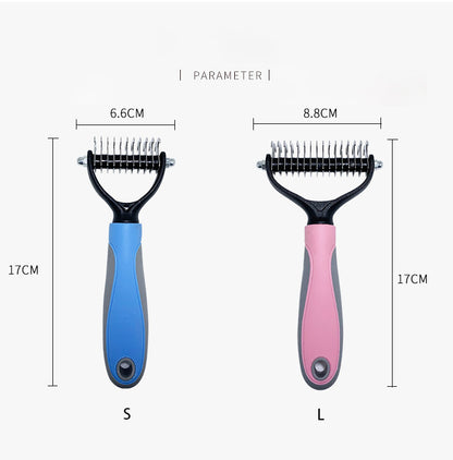 Stainless Steel Double-Sided Comb