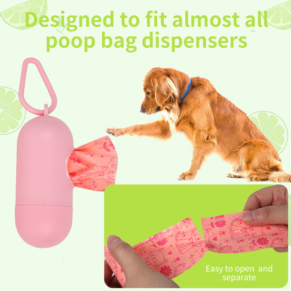 40 rolls of biodegradable pet garbage bag