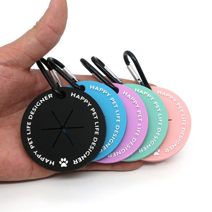 Dog garbage bag hands-free clip