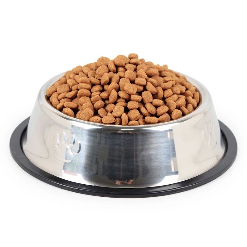 Stainless Steel Dog Bowl High-Grade Non-Slip Pet Bowl Pet Food Bowl Food Utensils 6 Sizes