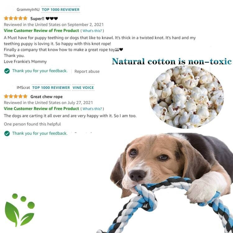Extra-Large 5-Knot Dog Rope Toy