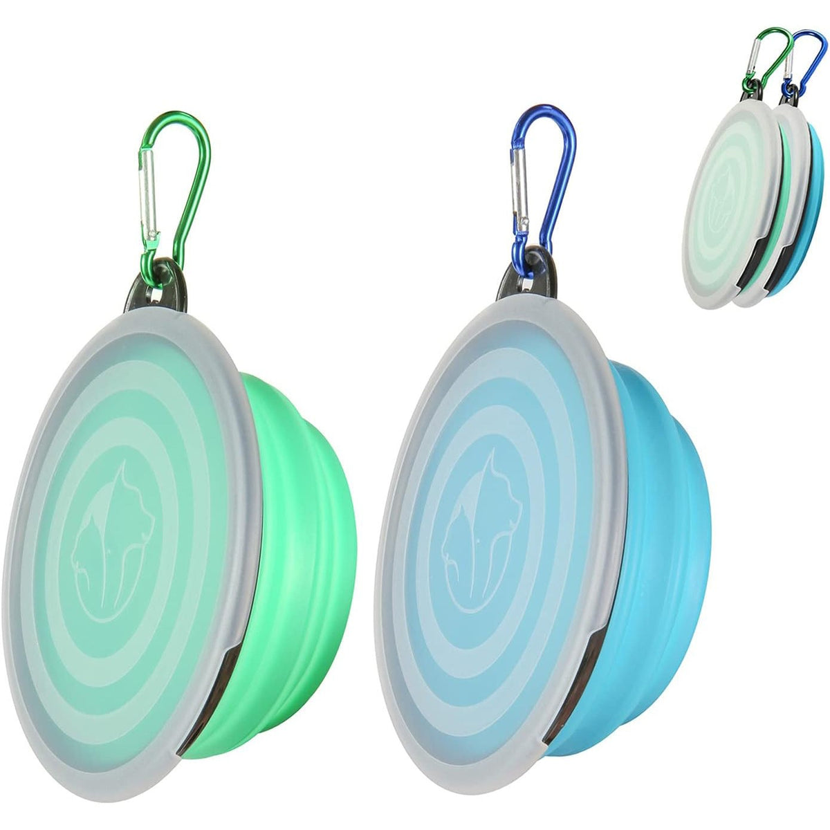 Collapsible Silicone Pet Travel Bowl