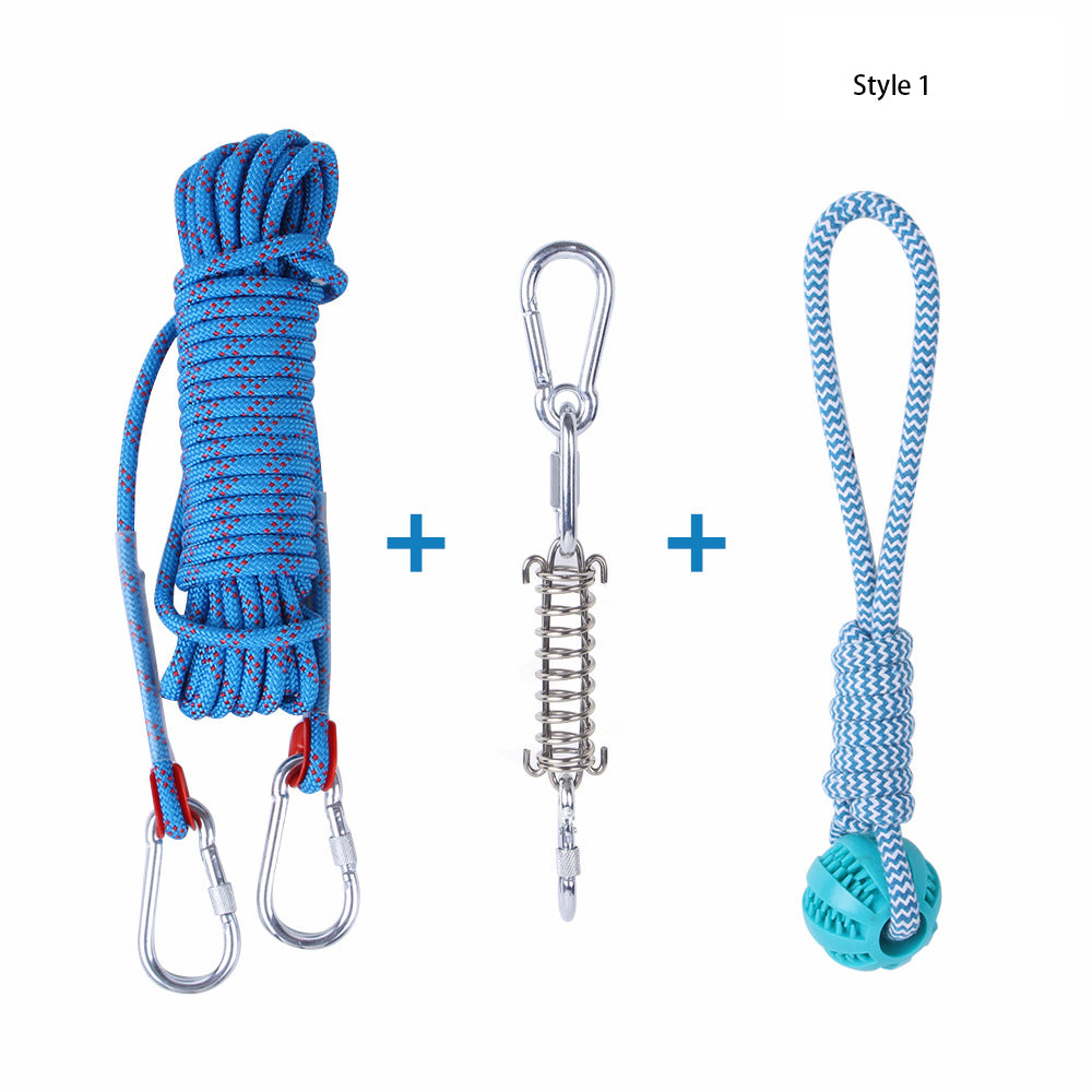 Spring Rope Dog Tug Toy