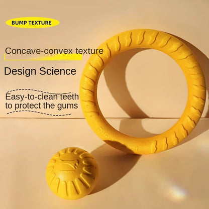 Chew Resistant Dog Ball Teeth Cleaning and Boredom Relief Toy