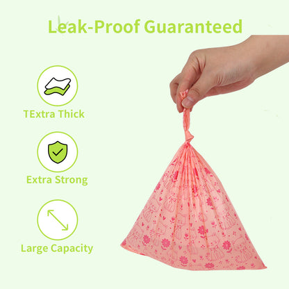 40 rolls of biodegradable pet garbage bag