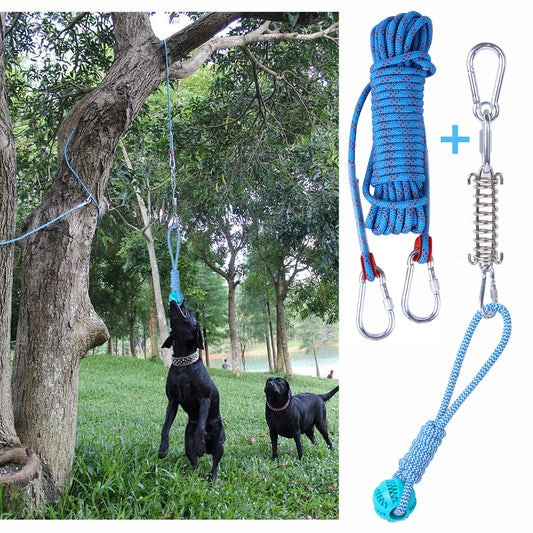 Spring Rope Dog Tug Toy