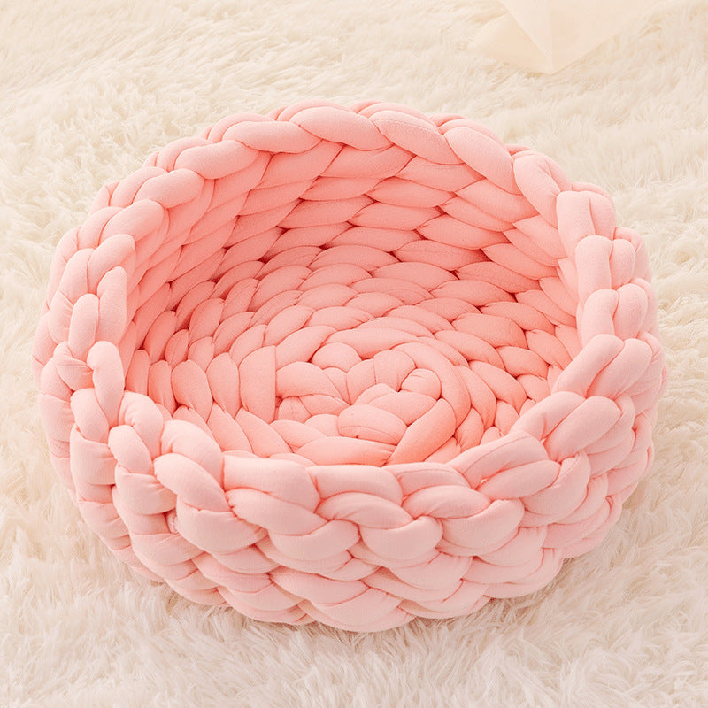 Woven Pet Bed